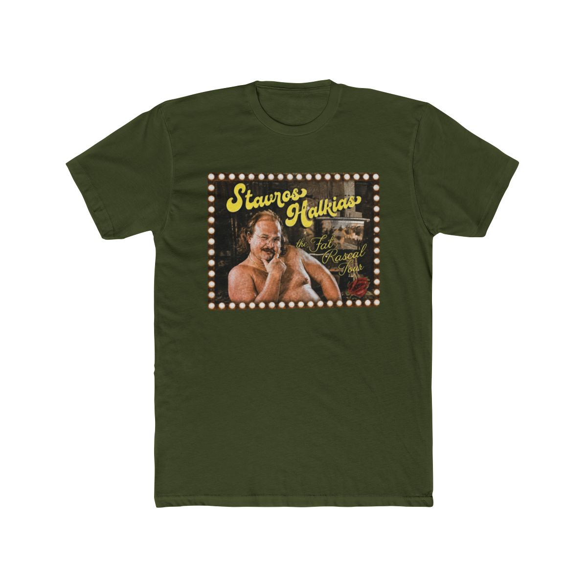 Stavros Halkias T Shirt Sz XL Black Official Tour Merch Savvy World Comedy Promo - alternate angle 4, merchandise