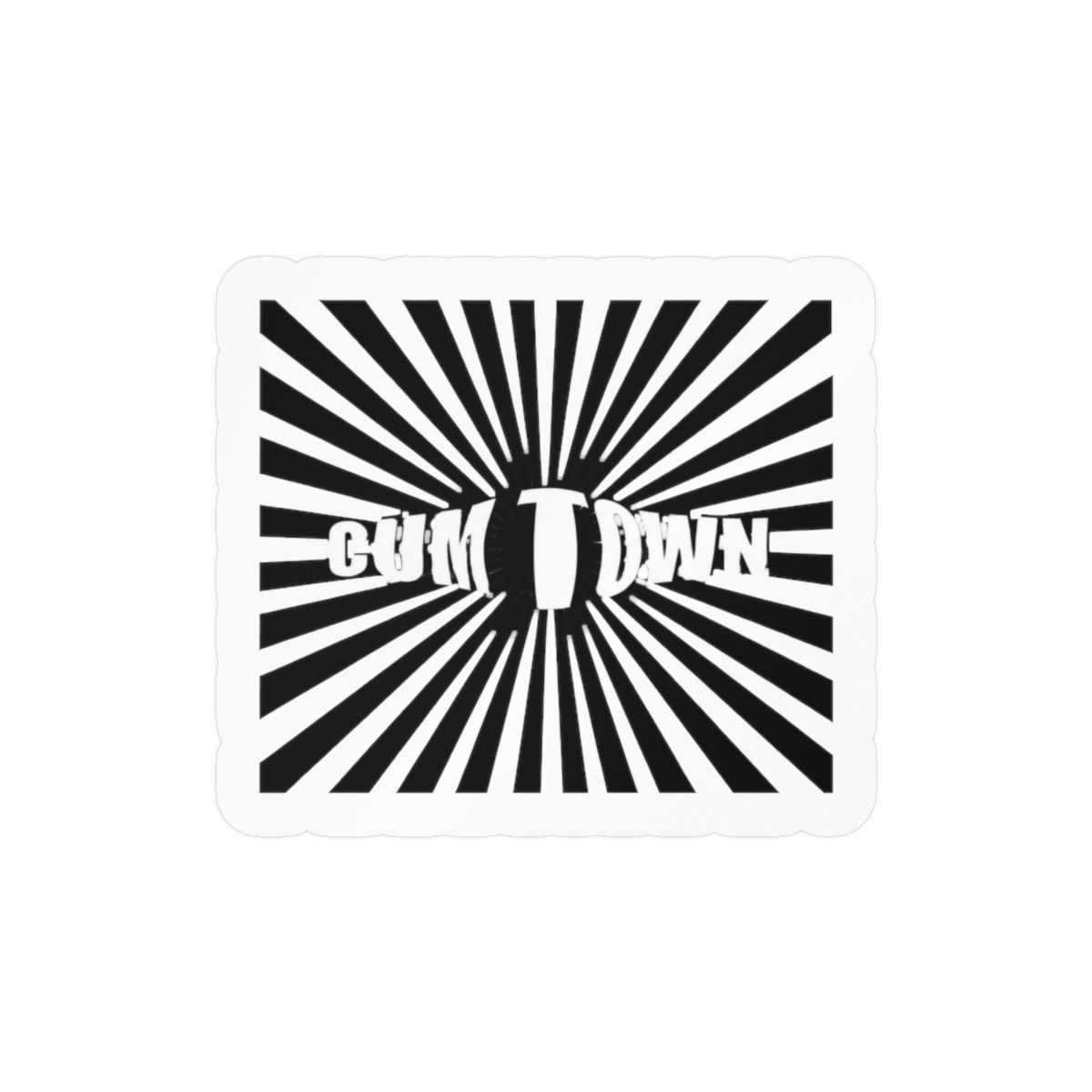 Cum Town Sticker | Funny Podcast Fan Vinyl Decal | Stavros Halkias - alternate angle 1, merchandise