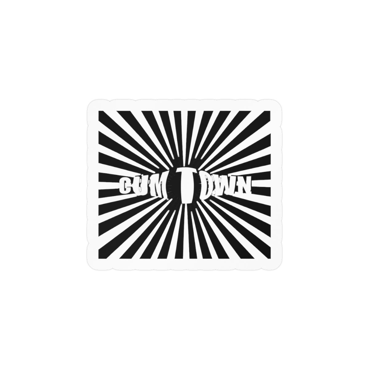 Cum Town Sticker | Funny Podcast Fan Vinyl Decal | Stavros Halkias - alternate angle 2, merchandise