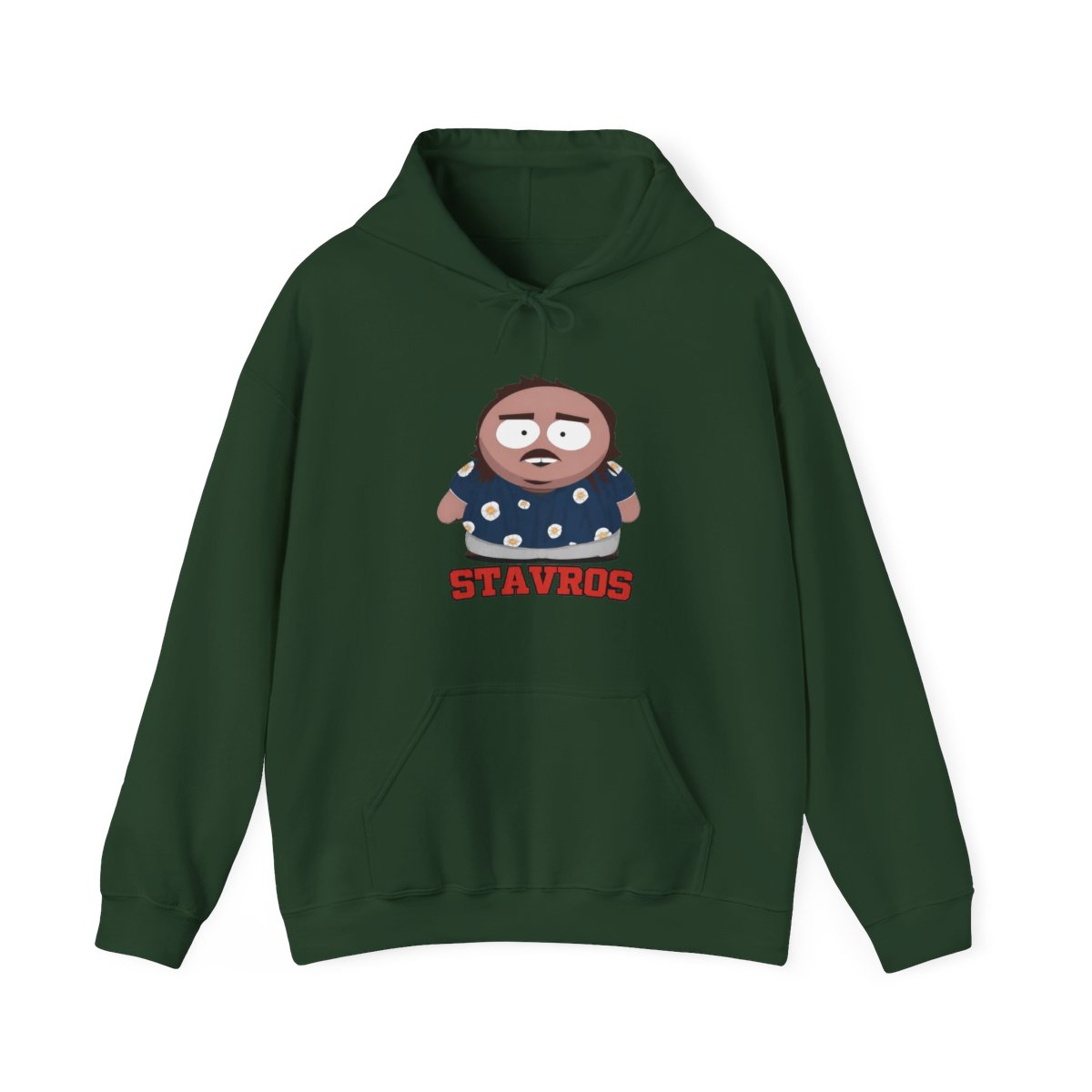 If Stavros Halkias Was a South Park Character (Blue)" Pullover Hoodie for Sale by ThisShouldBaT - alternate angle 5, merchandise