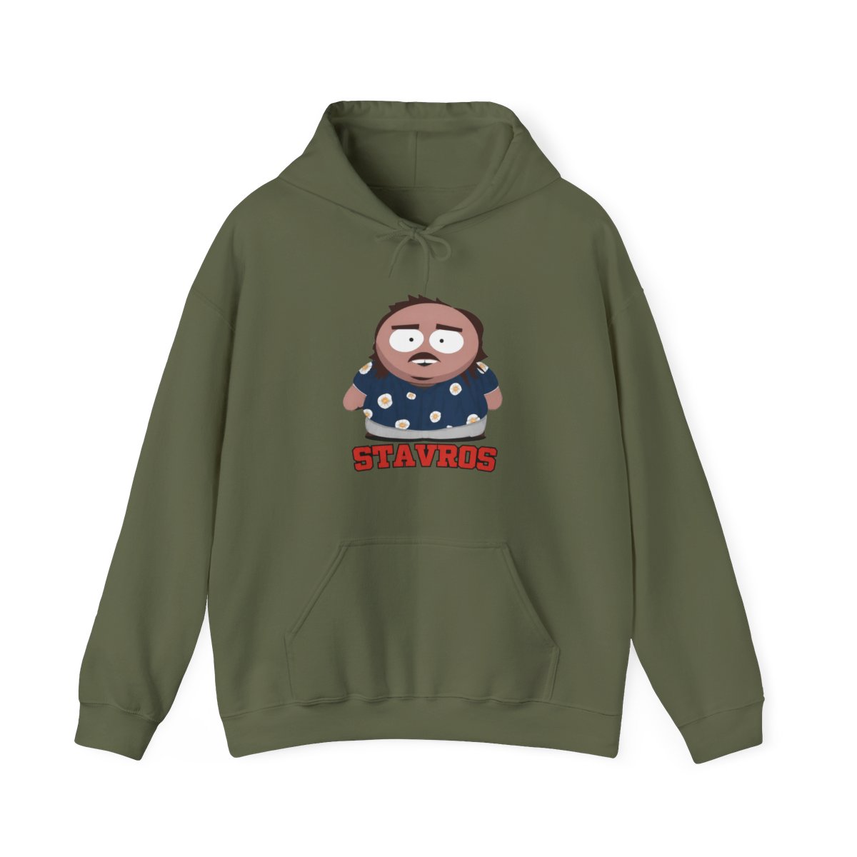 If Stavros Halkias Was a South Park Character (Blue)" Pullover Hoodie for Sale by ThisShouldBaT - alternate angle 4, merchandise