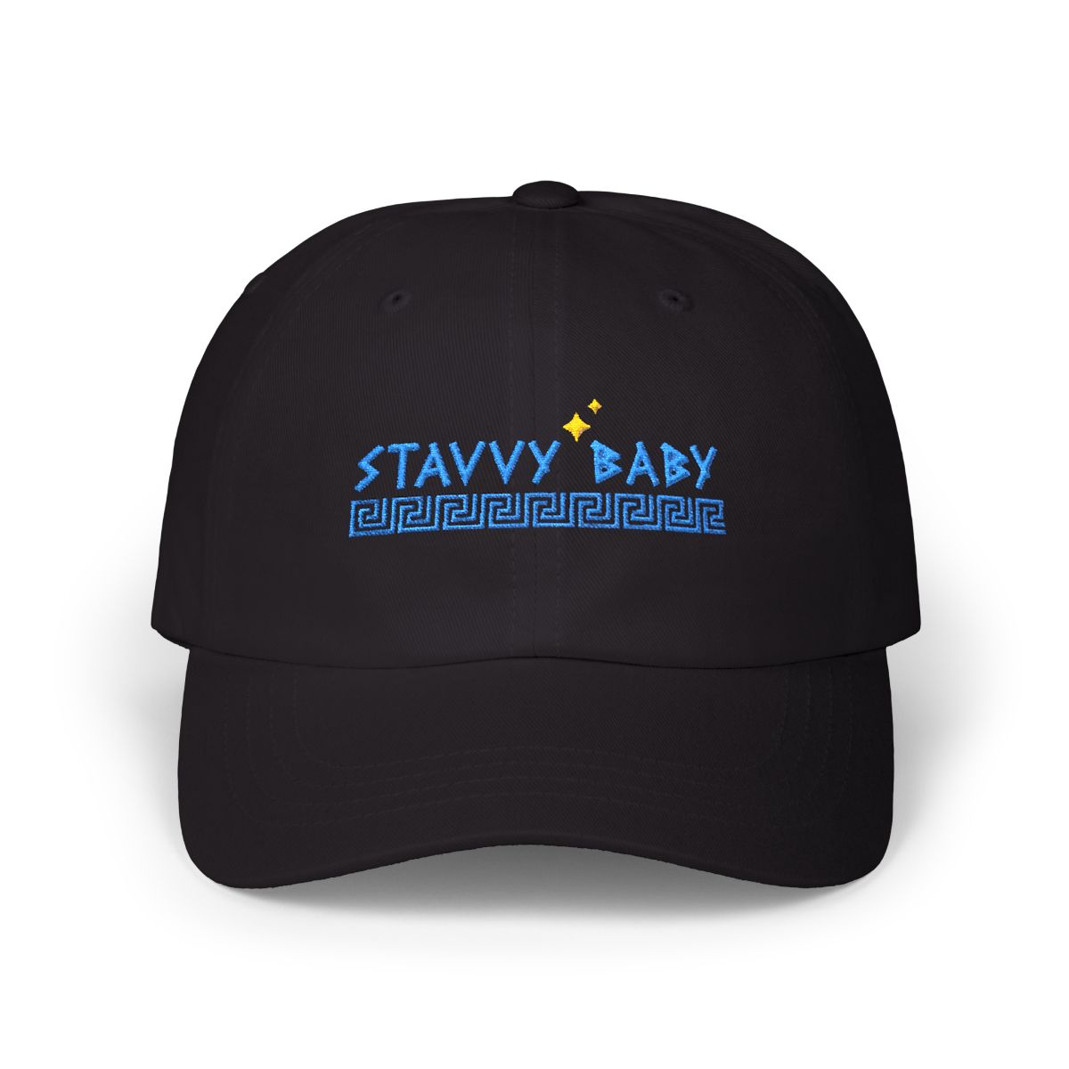 Stavvy Baby Corduroy Hat | Stavros Halkias Dad Hat | Comedy Podcast Gift | Stavvy's World Cap | Custom Color Adjustable
