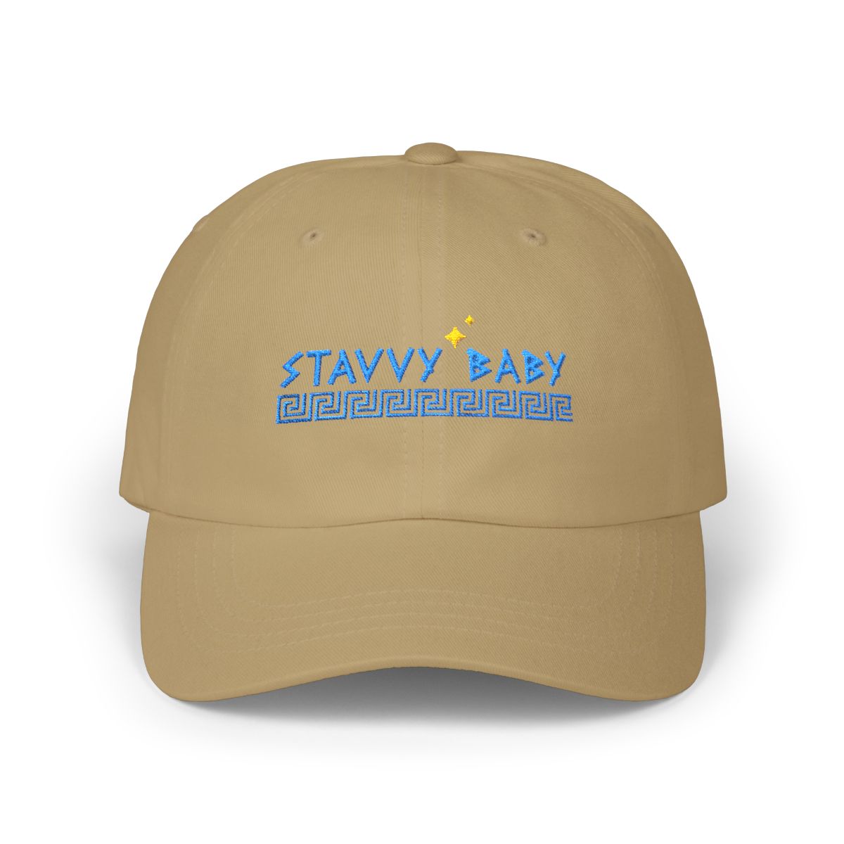Stavvy Baby Corduroy Hat | Stavros Halkias Dad Hat | Comedy Podcast Gift | Stavvy's World Cap | Custom Color Adjustable - alternate angle 3, merchandise